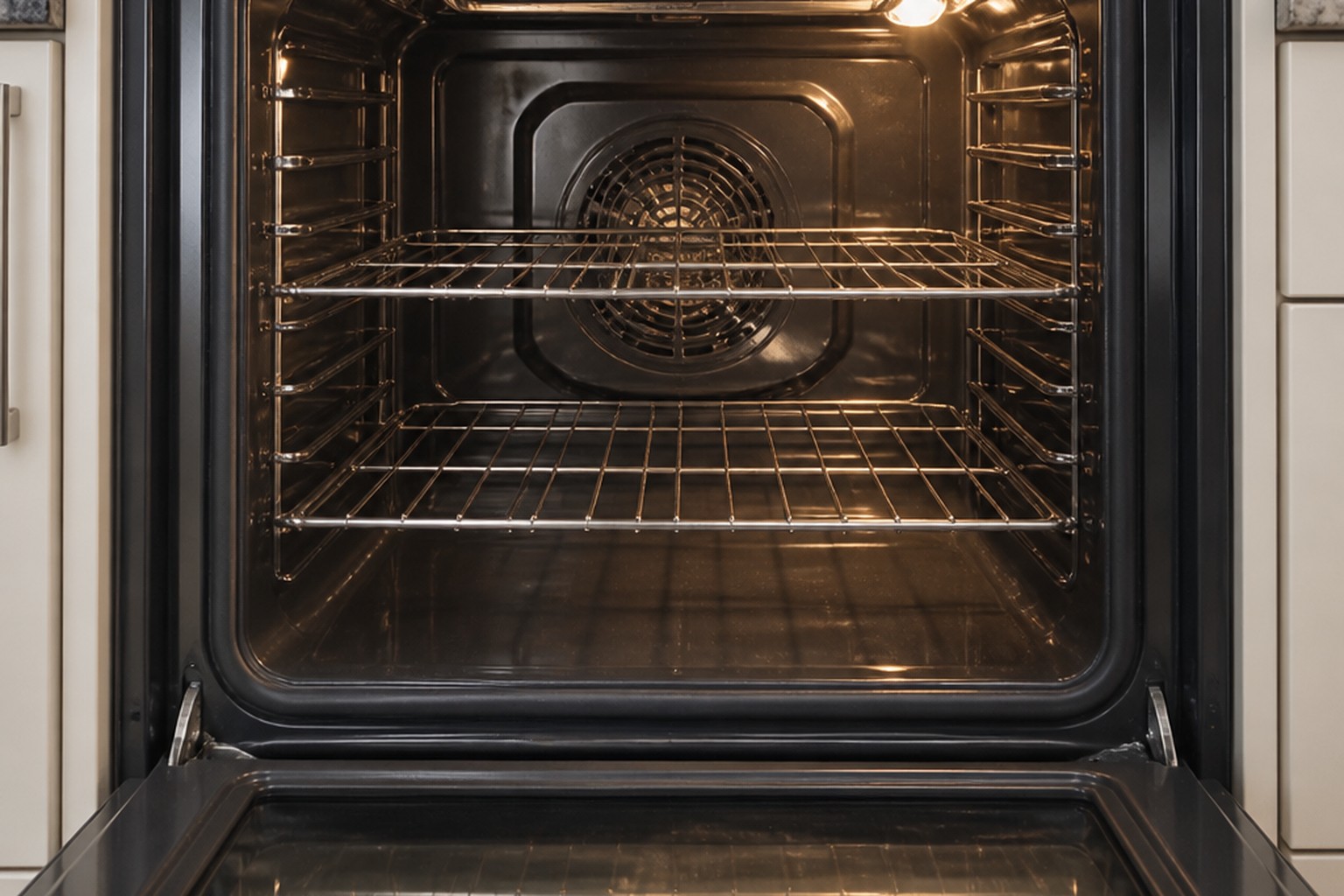 Oven after North Bridge cleaning